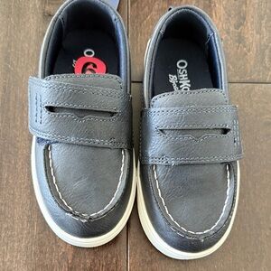 NWT OshKosh B'gosh Kids Navy Blue Loafer Dress Shoes